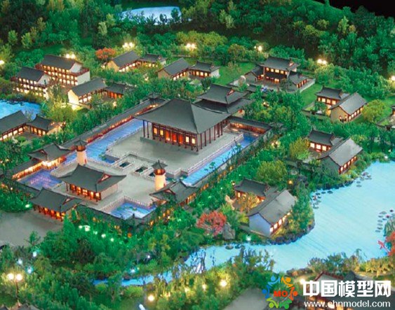 古建筑模型，古建沙盤模型