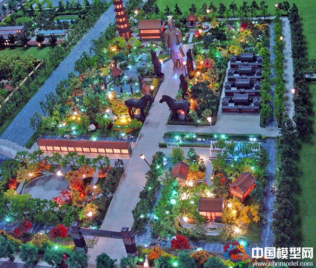 古建筑模型，古建沙盤模型