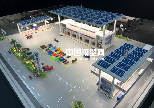 充氣站模型，充電站模型，能源站模型