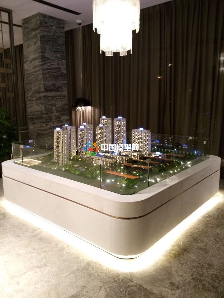 高檔樓盤模型底座，售樓部沙盤展臺（收藏）