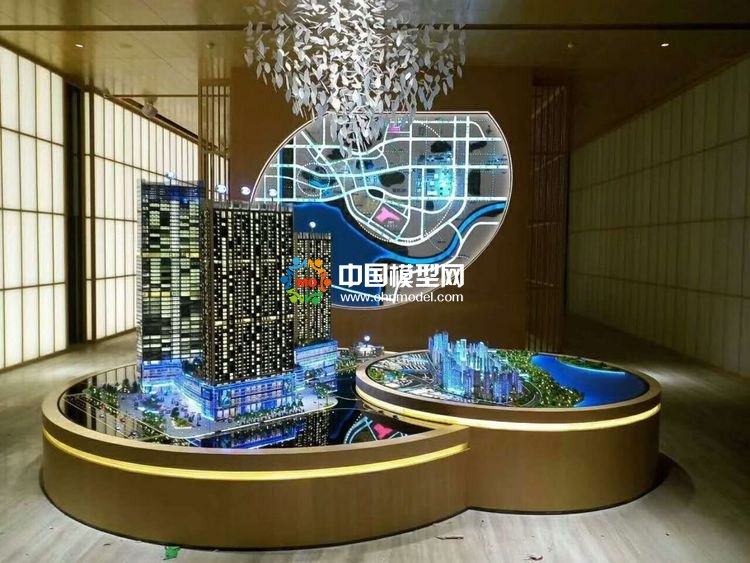 高檔樓盤模型底座，售樓部沙盤展臺（收藏）