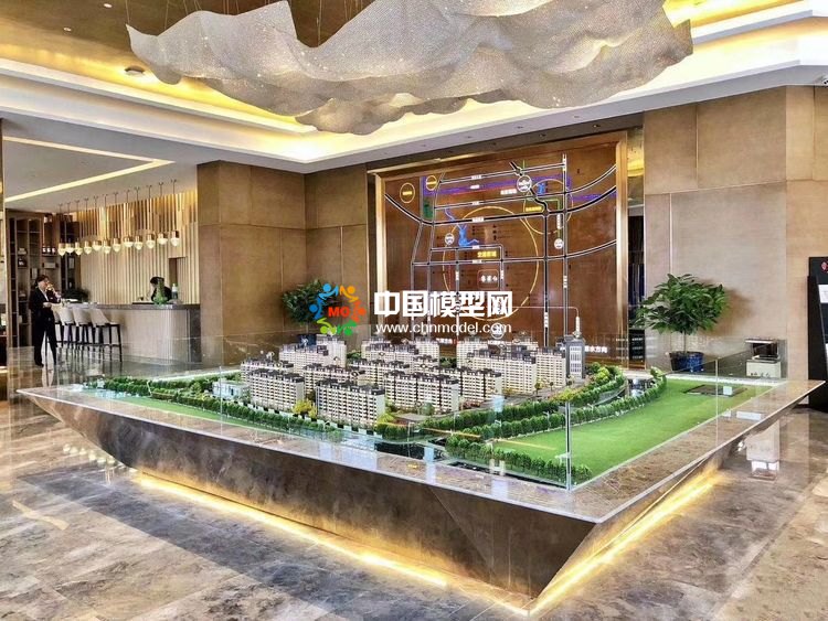 高檔樓盤模型底座，售樓部沙盤展臺（收藏）