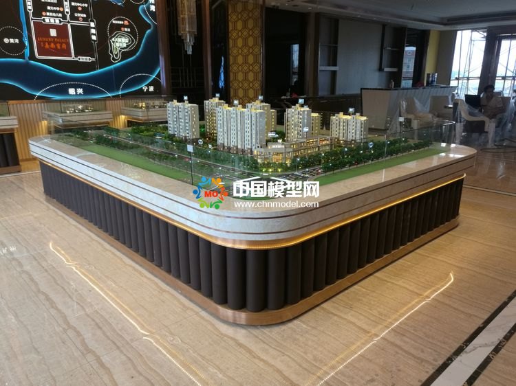 高檔樓盤模型底座，售樓部沙盤展臺（收藏）