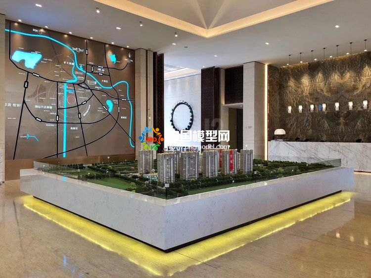 高檔樓盤模型底座，售樓部沙盤展臺（收藏）