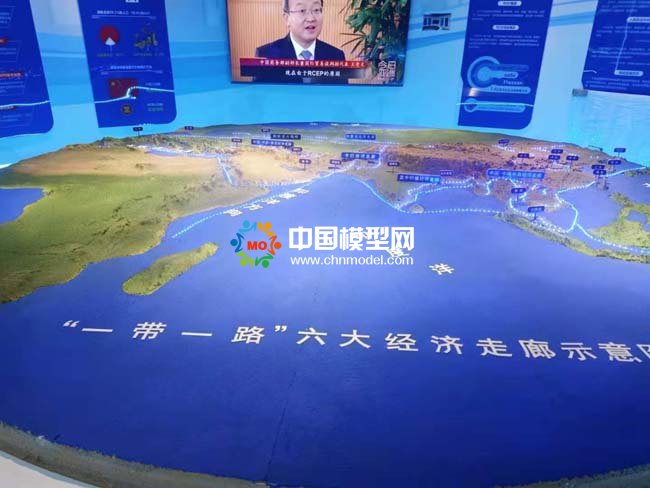 一帶一路沙盤(pán)模型