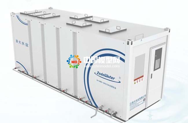 農(nóng)村生活污水處理設(shè)備沙盤模型，MBBR一體化污水處理設(shè)備沙盤模型