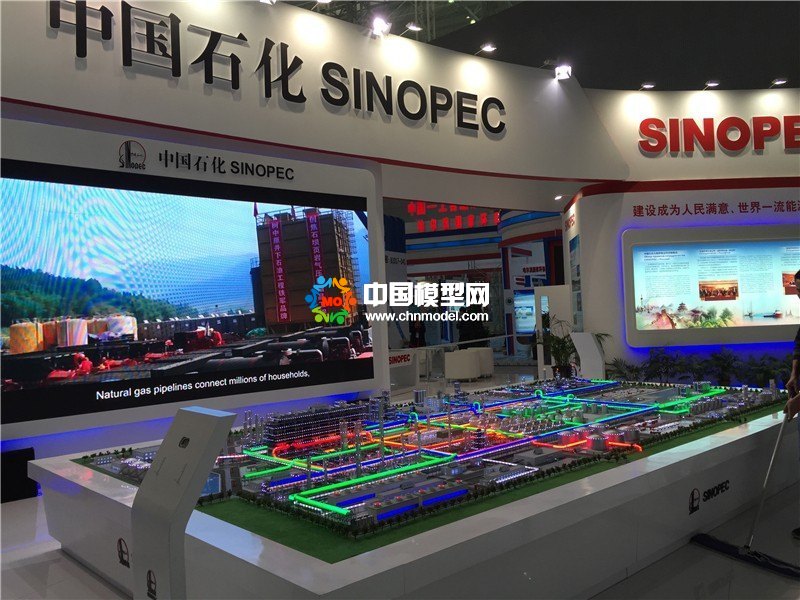 石油化工產(chǎn)業(yè)沙盤模型，石油化工流程模型