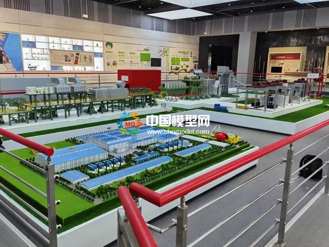 德龍鋼鐵廠沙盤(pán)模型