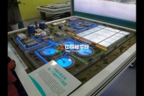 中國水務(wù)海外EPC項目沙盤模型，水處理沙盤模型